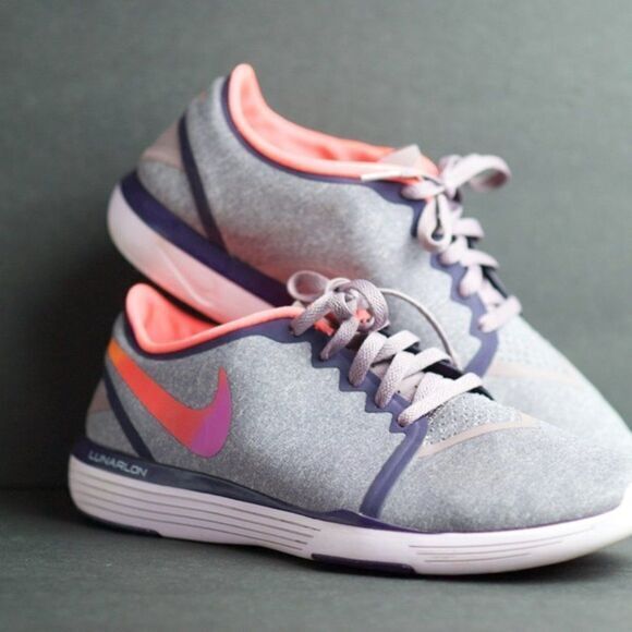 Nike Lunar Sculpt Purple Smoke/Hyper Violet Athletic Shoes Womens Size 11 - Picture 2 of 11